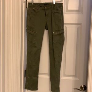 White House black market skinny olive pants